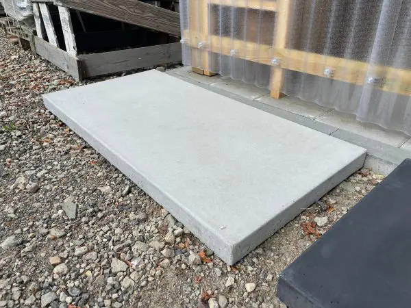 Takams kapams Betoninė plokštė 1200x600x60 balta Vilnius