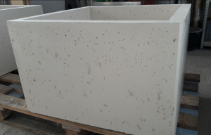 Betoninis vazonas 100x100x50 Trakai Vilnius Kaunas Lietuva Dekoskalda