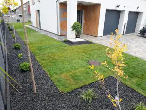 Dekoratyvinė skalda Black basalt Vilniuje, Kaune