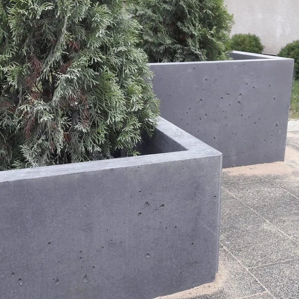 Betoninis vazonas antracitas Vilnius Trakai