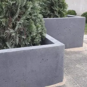 Betoninis vazonas antracitas Vilnius Trakai