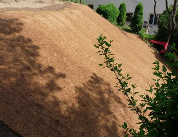 Šlaitų tvirtinimas kokoso pluoštas Vilnius Kaunas Lietuva