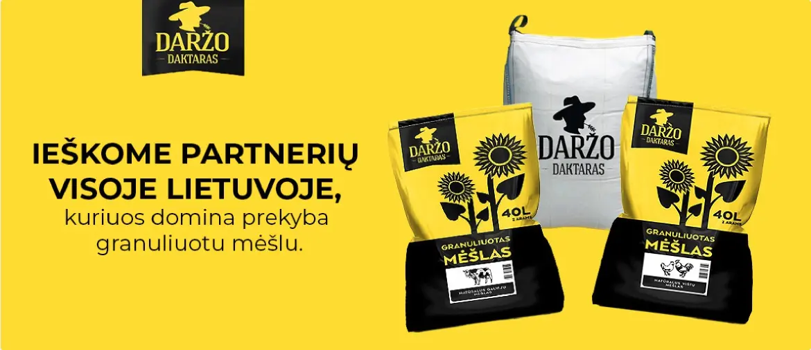 Daržo daktaras kvietimo baneris