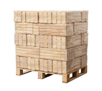 RUF beržo ir lapuočių briketai (padėklas 96 vnt x 10kg )