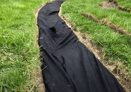 Uždengimas geotekstile